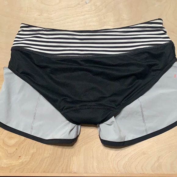 LULULEMON Speed Short Heathered Black / Black - Picture 8 of 12